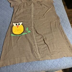 Vtg models coat house coat‎